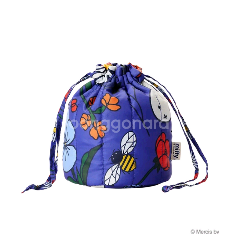 아모레몰 바이아모레 미피 스트링 파우치 복조리파우치 미피 퀼팅 복조리가방--0