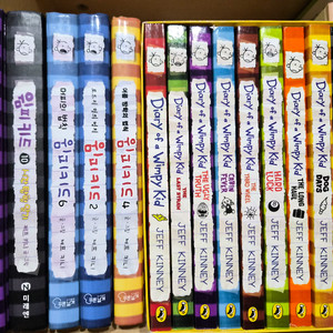 (새상품) 윔피키드영어원서 시리즈 10권 세트(한글5권덤)