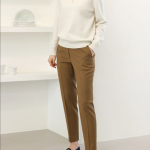 새상품) 몽또또 FW 크롭 팬츠 울 슬랙스 바지 정장