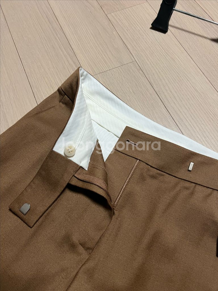 새상품) 몽또또 FW 크롭 팬츠 울 슬랙스 바지 정장--15