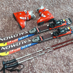 아동용 스키 세트(스키90cm,부츠190-195mm)
