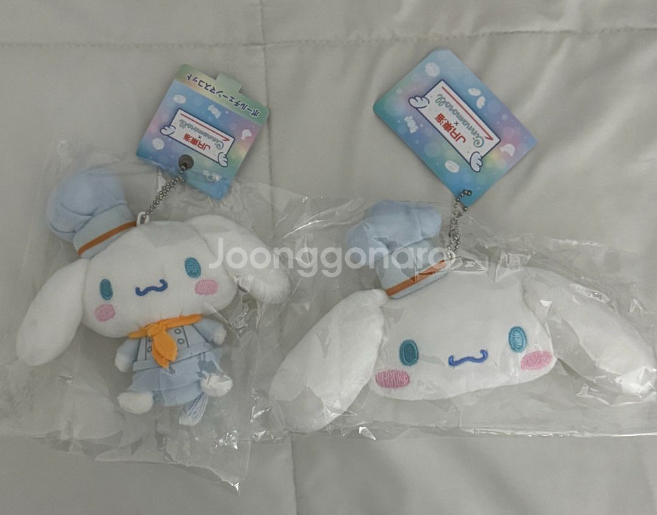 (한국매물x)산리오 시나모롤 jr 도카이 한정 콜라보 봉제 인형 키링 마스코트--0