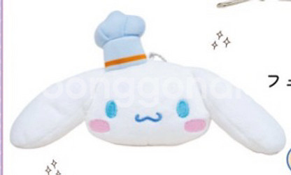 (한국매물x)산리오 시나모롤 jr 도카이 한정 콜라보 봉제 인형 키링 마스코트--3