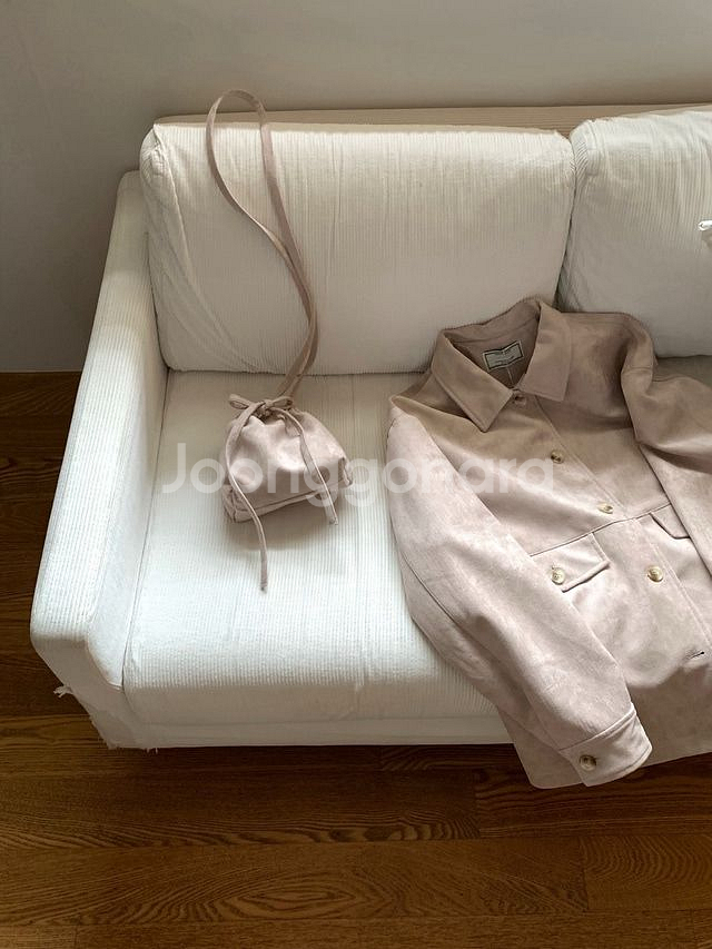 피터앤웬디 코튼캔디 스웨이드 자켓 가방 세트--1