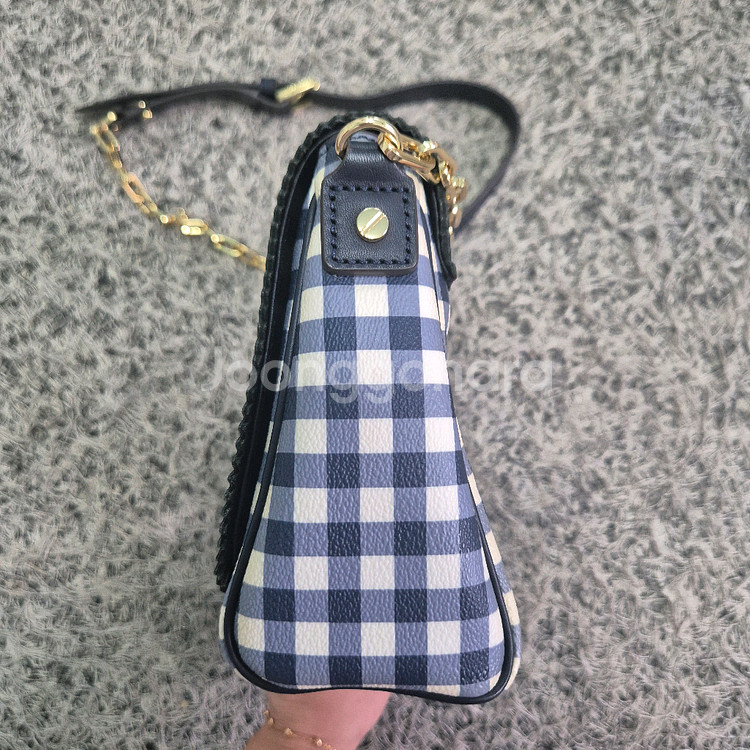 토리버치 체크 크로스백 숄더백--6