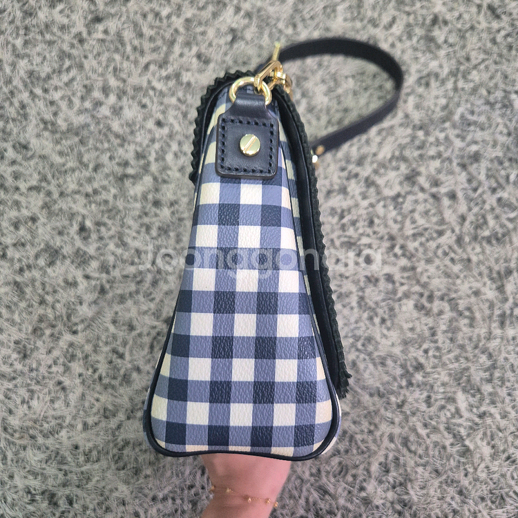 토리버치 체크 크로스백 숄더백--7