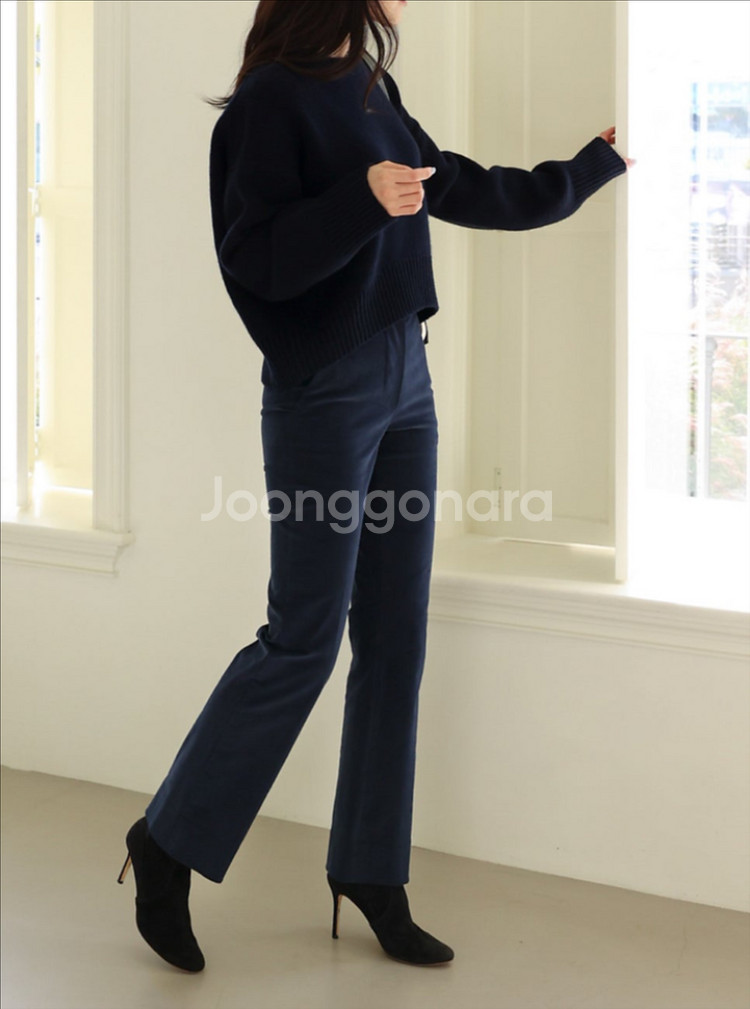 새상품) 몽또또 mia 코듀로이 팬츠 골덴바지 슬랙스--2