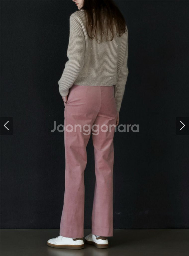 새상품) 몽또또 mia 코듀로이 팬츠 골덴바지 슬랙스--4