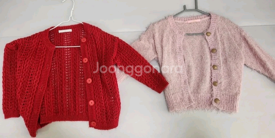 새 상품급. 아이러브제이 가디건 2벌(110-120)--0