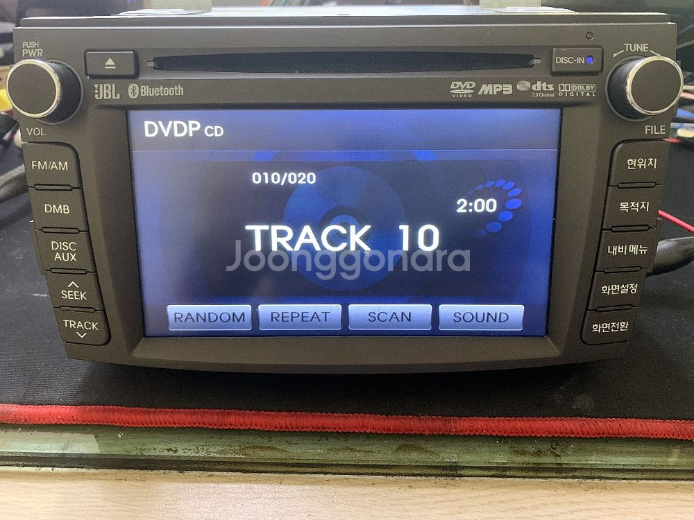 NF쏘나타 트렌스폼 블루투스 AVN무출데크,앰프 팝니다--2