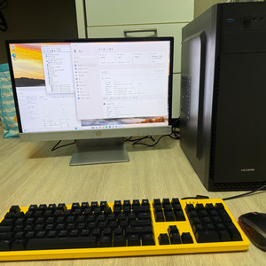 컴퓨터 세트 (AMD Ryzen 5, GTX 1050