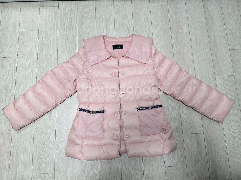 여아 여자 어린이 외투 패딩 닥스 140--3