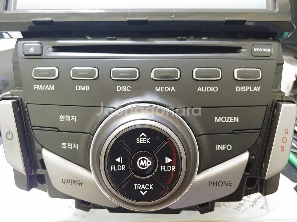 그랜져HG 모젠 AVN 데크,8인치 모니터,앰프 팝니다--0