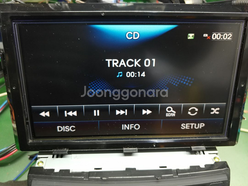 그랜져HG 모젠 AVN 데크,8인치 모니터,앰프 팝니다--2