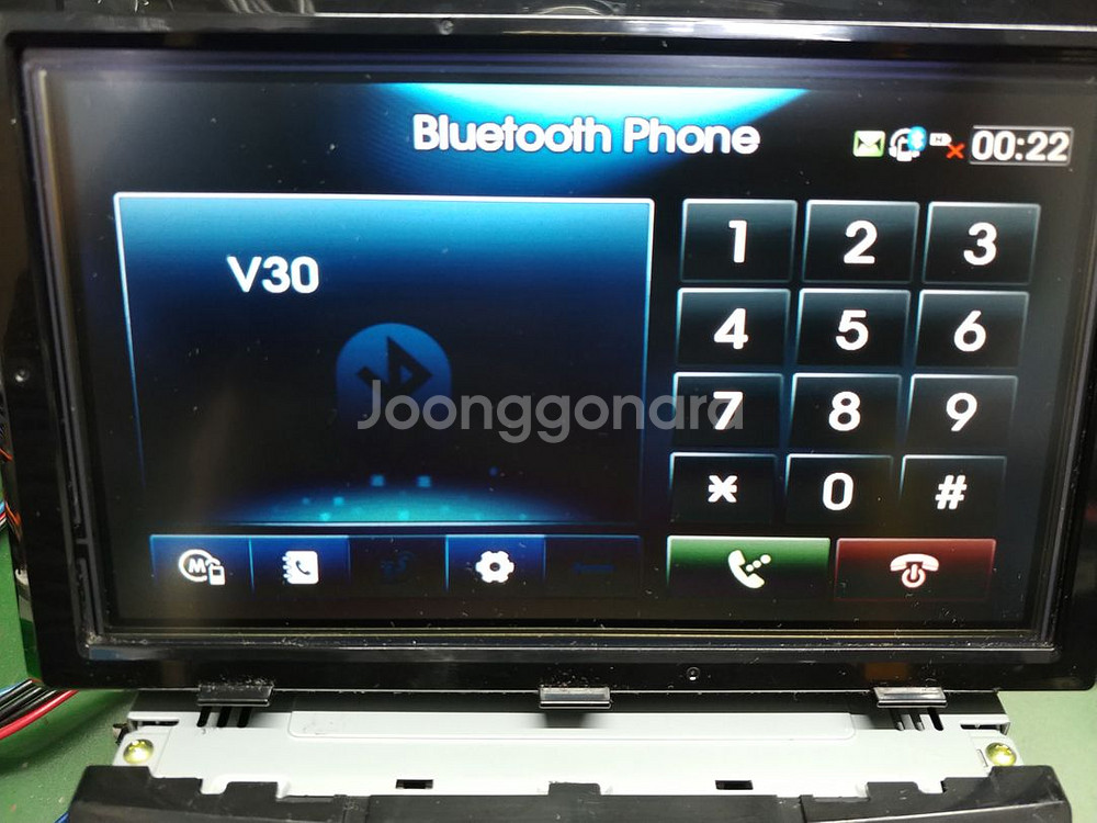 그랜져HG 모젠 AVN 데크,8인치 모니터,앰프 팝니다--4