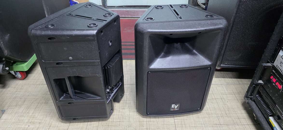 ev sx A100+엠프내장스피커 팝니다. 이미지