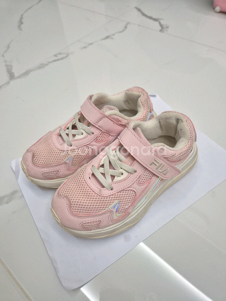 휠라 키즈 여아 운동화 200--0