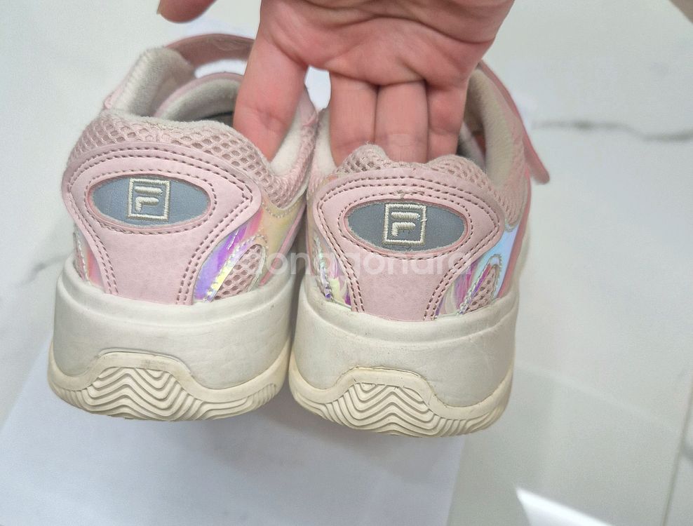 휠라 키즈 여아 운동화 200--4