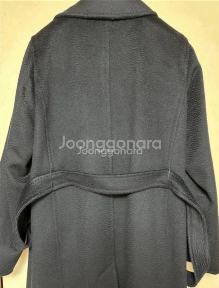 막스마라 마뉴엘라 아이콘 코트 (카멜헤어) 카멜/블루블랙 두가지색상--3