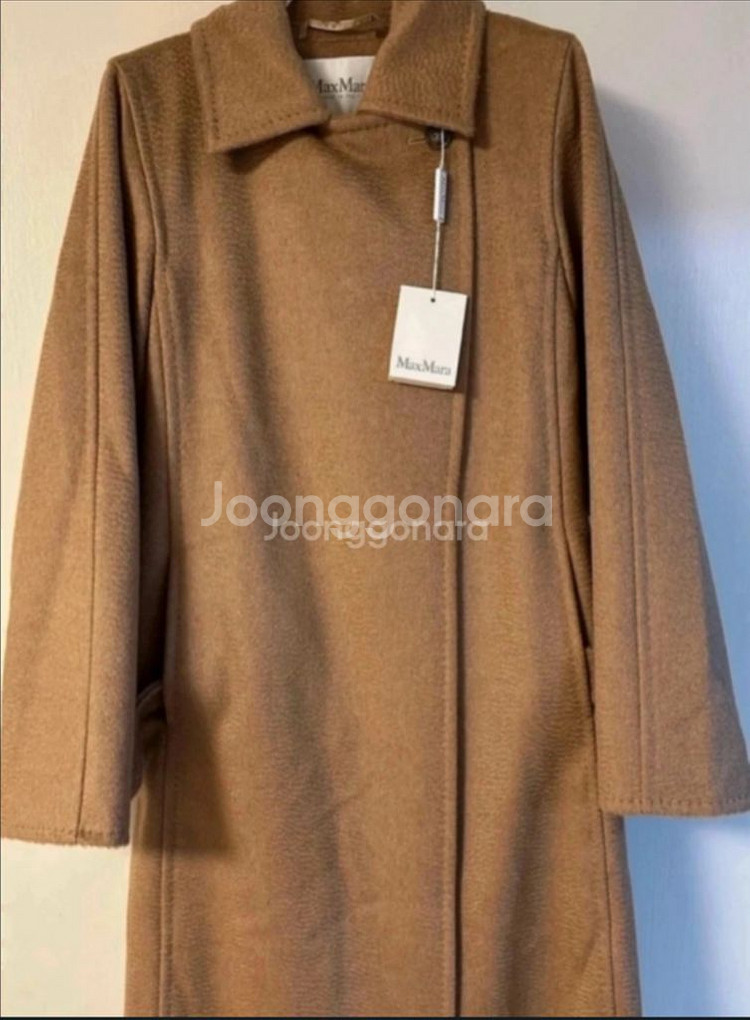 막스마라 마뉴엘라 아이콘 코트 (카멜헤어) 카멜/블루블랙 두가지색상--5