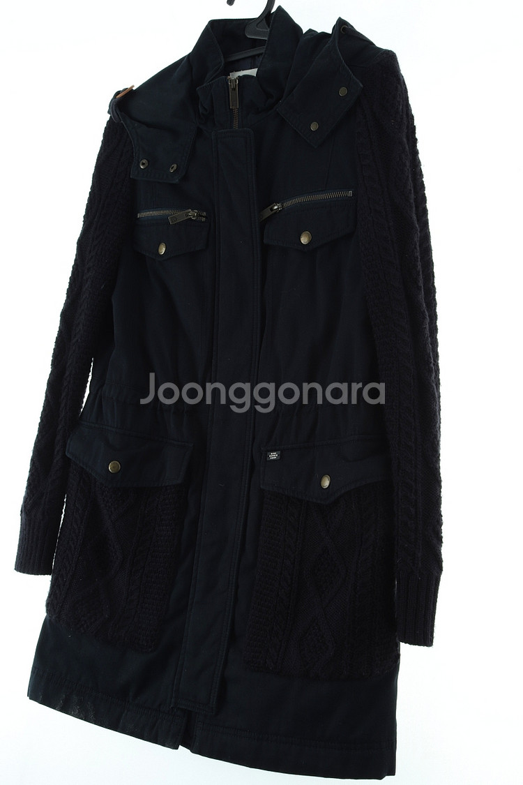 W(S) 빈폴 집업 바람막이 점퍼자켓 누빔 니트 야상--0