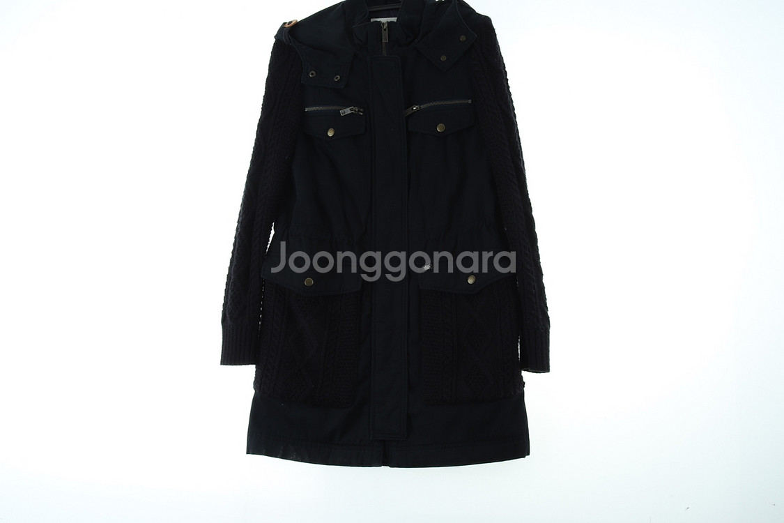 W(S) 빈폴 집업 바람막이 점퍼자켓 누빔 니트 야상--1