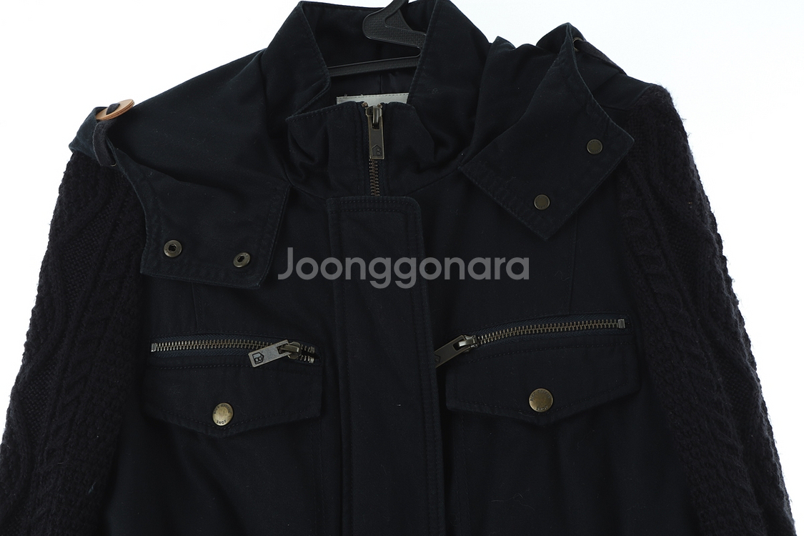 W(S) 빈폴 집업 바람막이 점퍼자켓 누빔 니트 야상--2