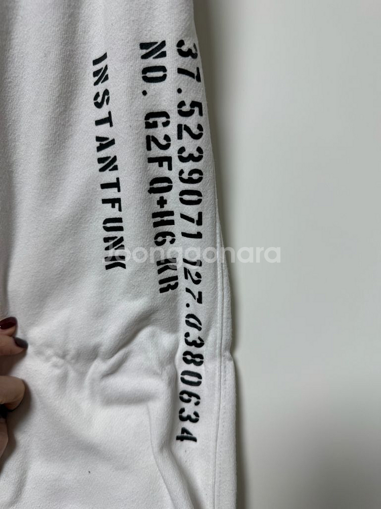 InstantFunk 인스턴트펑크 피그먼트다잉 화이트--9