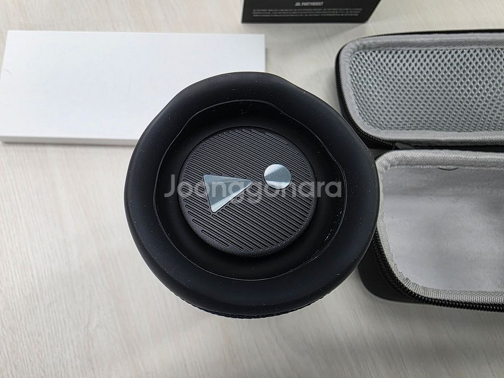 (1회 사용) JBL 플립6 풀박스 + 케이스--2