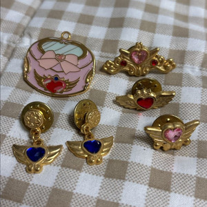 빵빵이님 웨딩피치 천사의 보물 뱃지 천사의보석함 썸씽포