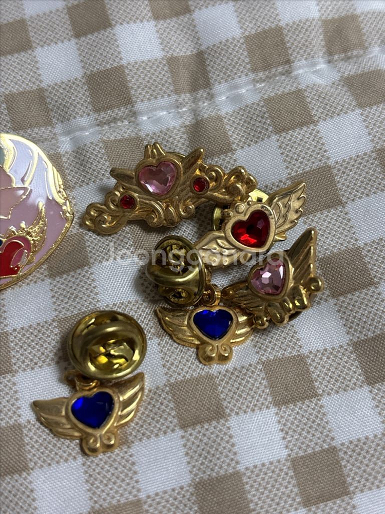 빵빵이님 웨딩피치 천사의 보물 뱃지 천사의보석함 썸씽포--2