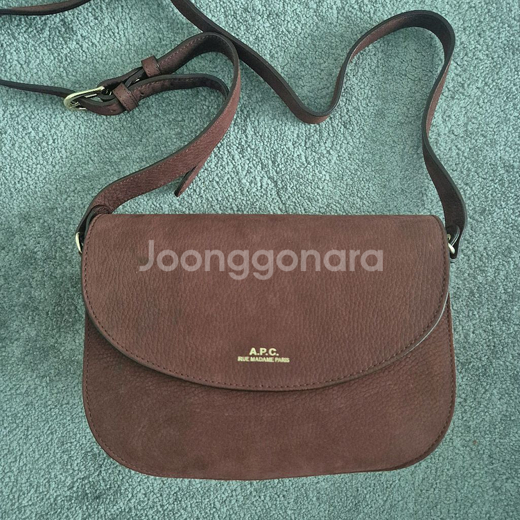 아페쎄 룩셈부르크 숄더백 보르도--0