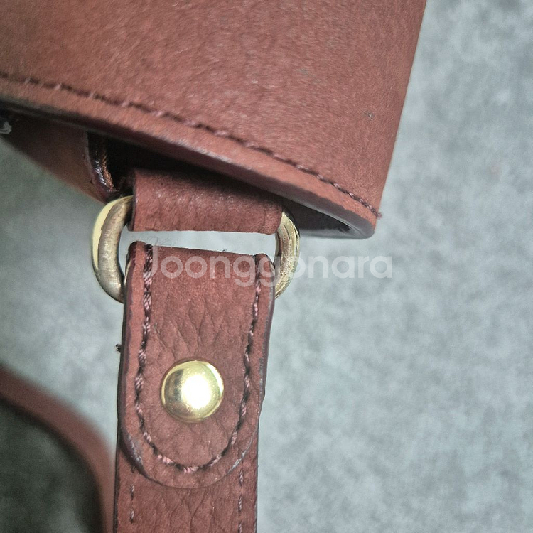 아페쎄 룩셈부르크 숄더백 보르도--9