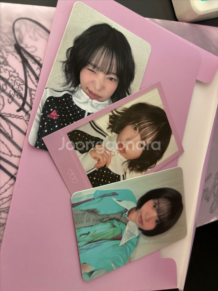 조유리 개와고양이의시간 친필 사인 앨범 판매합니다--1