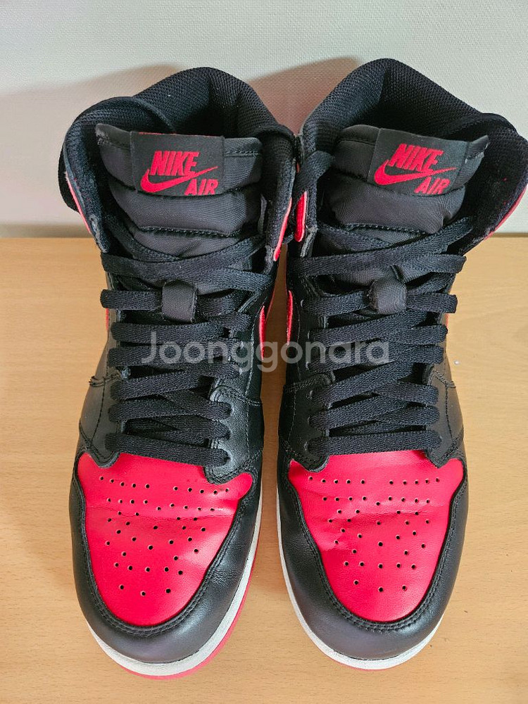 조던 1.5 브레드 강백호 270사이즈 농구화(택포)--2