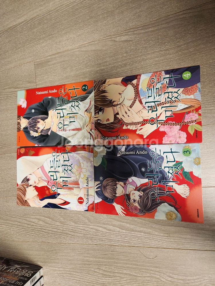 우리들은 미쳤다 전4권 세트 만화책--0