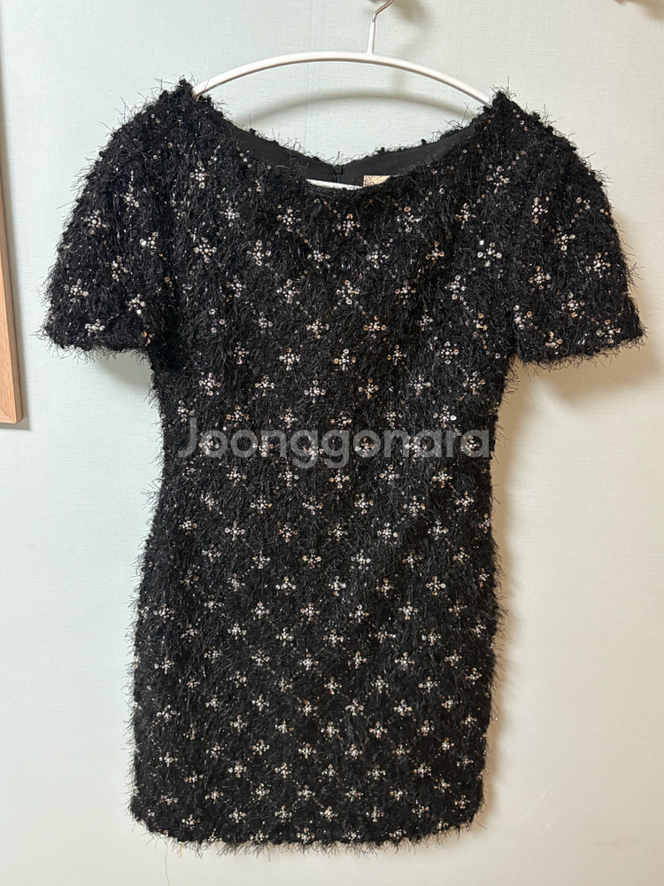 [하우스 오브 차] 백 리본 큐빅 원피스--1