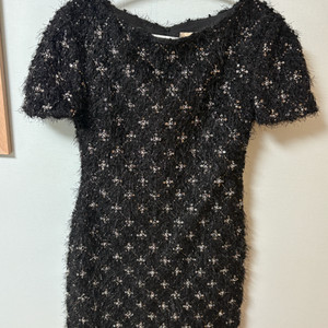 [하우스 오브 차] 백 리본 큐빅 원피스