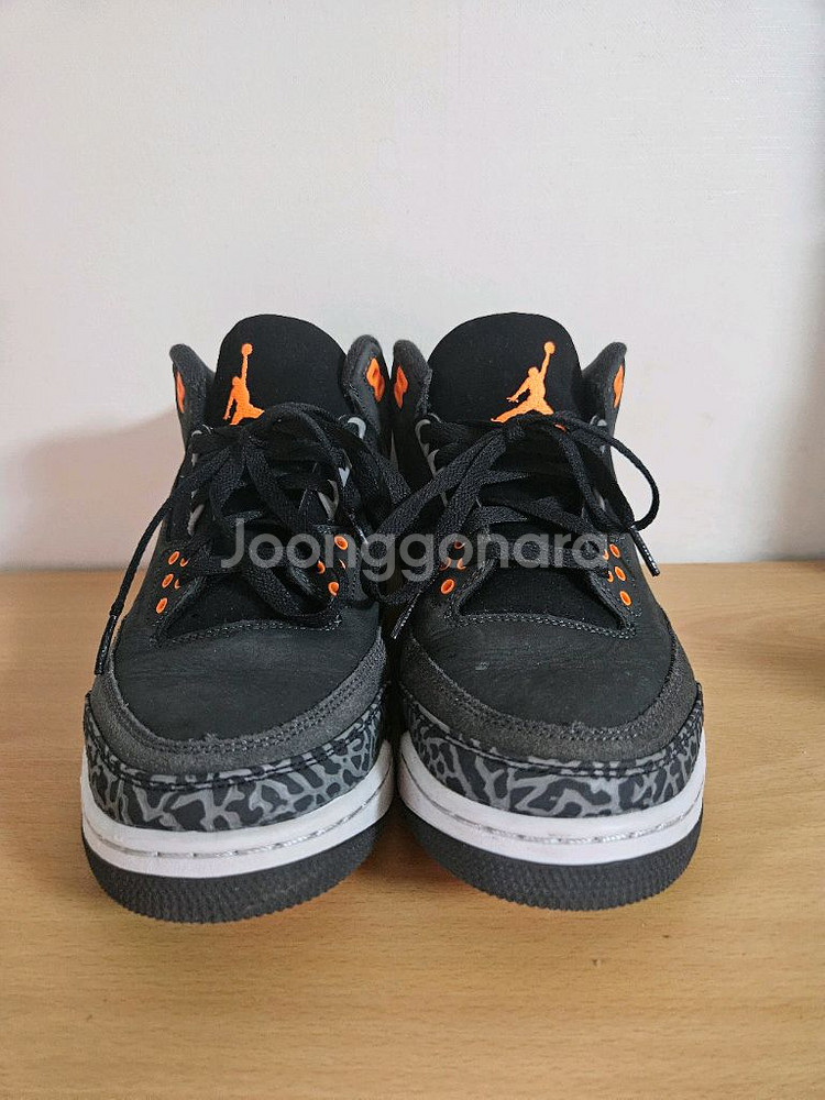 조던3 피어 270사이즈 농구화(택포)--1
