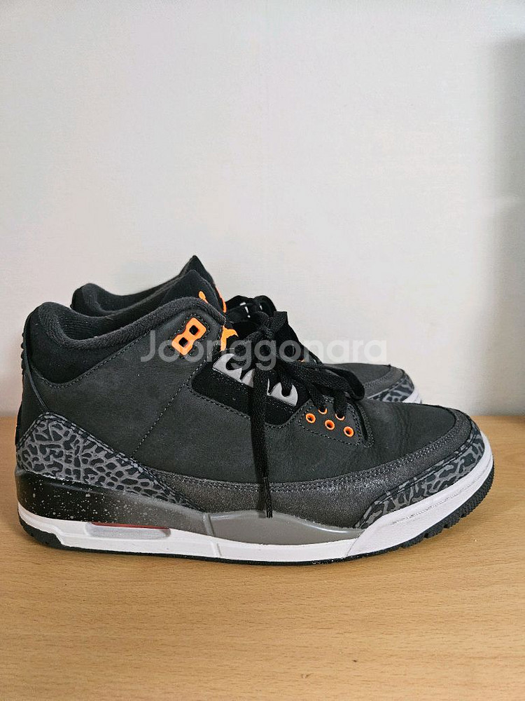 조던3 피어 270사이즈 농구화(택포)--4