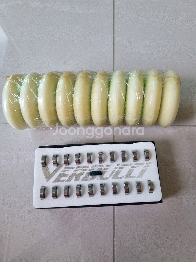 인라인 스케이트 휠84mm + 베어링 세트608--0