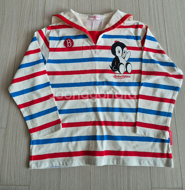 베베드피노 긴팔 티셔츠 130사이즈 4종 일괄(택포가)--3