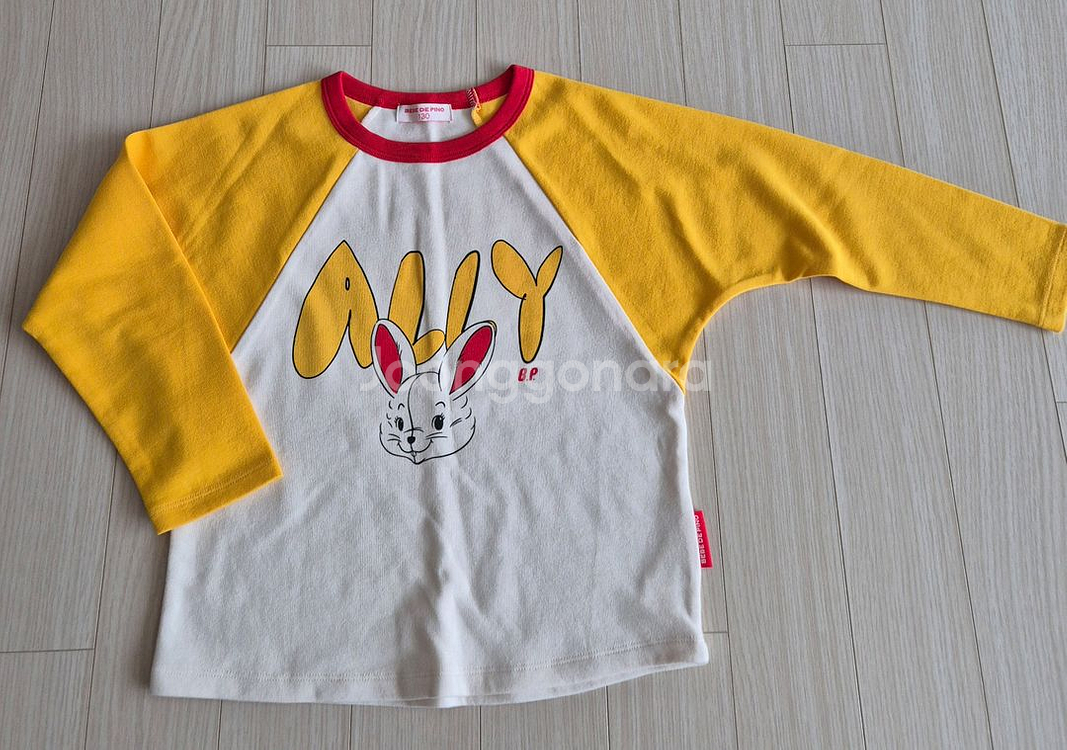 베베드피노 긴팔 티셔츠 130사이즈 4종 일괄(택포가)--1