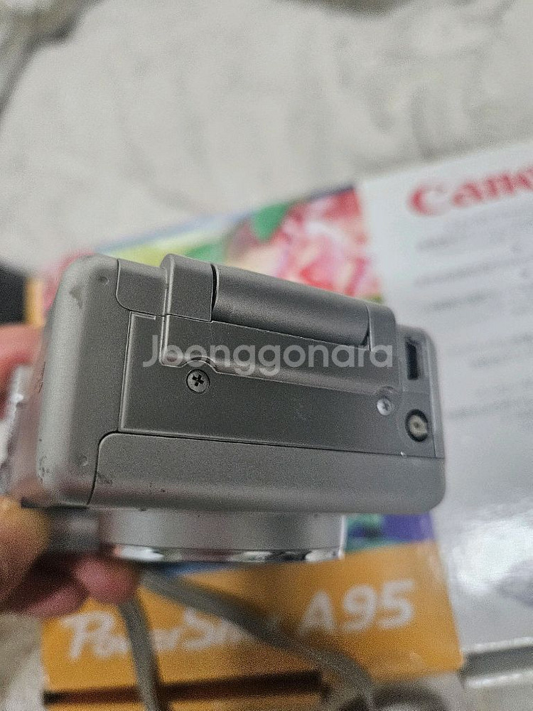 캐논 파워샷 A95 디카 + 정품 케이스 등 풀셋 레트--2