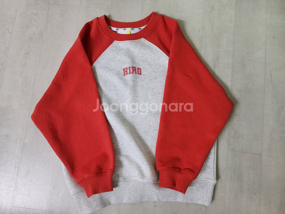 [새상품] 히로 블랭크 래글런 스웨트 셔츠 140--0