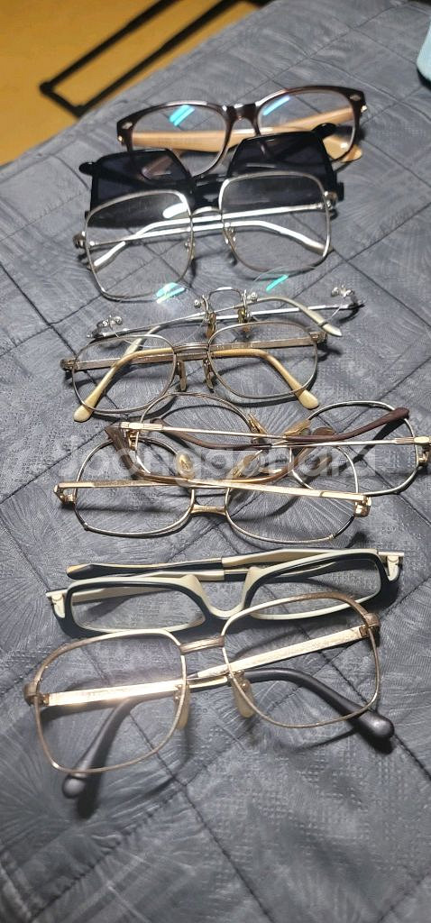 선글라스 검정색 뿔테 안경 8개 일괄 판매합니다.다양한--0