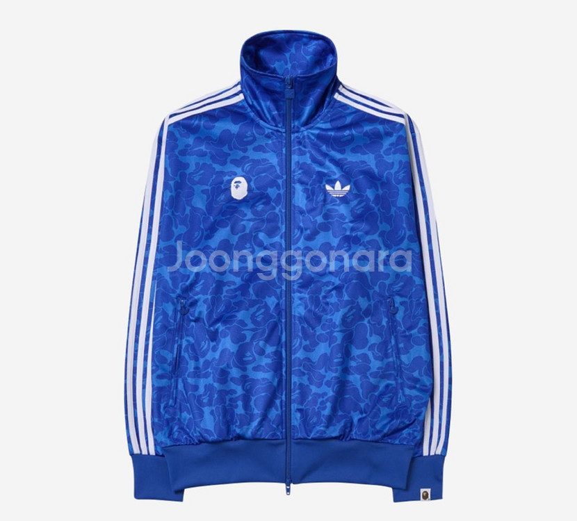 [M/US] 베이프 아디다스 트랙 탑 블루 새상품--0