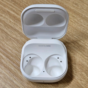 갤럭시 버즈2프로 화이트 충전본체 SM-R510