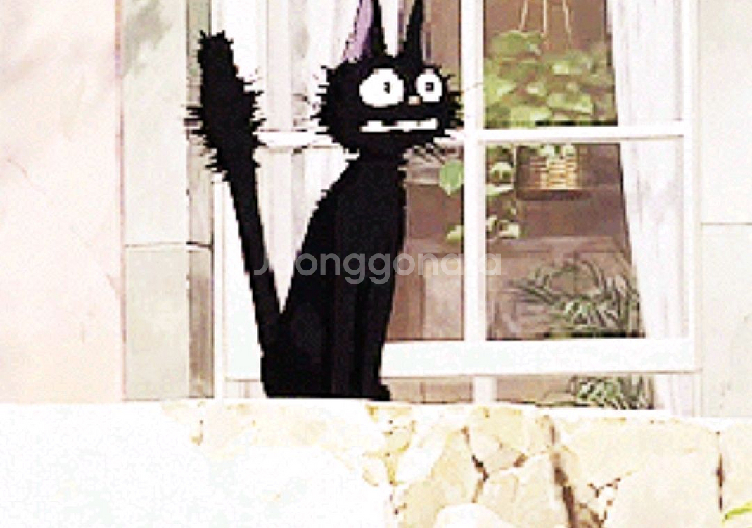 마녀 배달부 키키 고양이 지지 가챠 - 시크릿--5