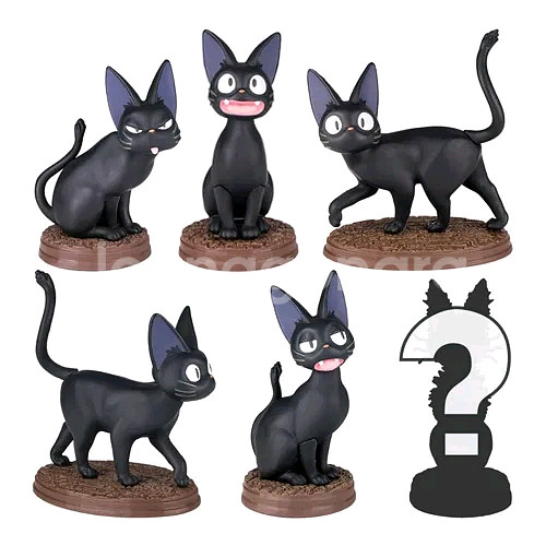 마녀 배달부 키키 고양이 지지 가챠 - 시크릿--4